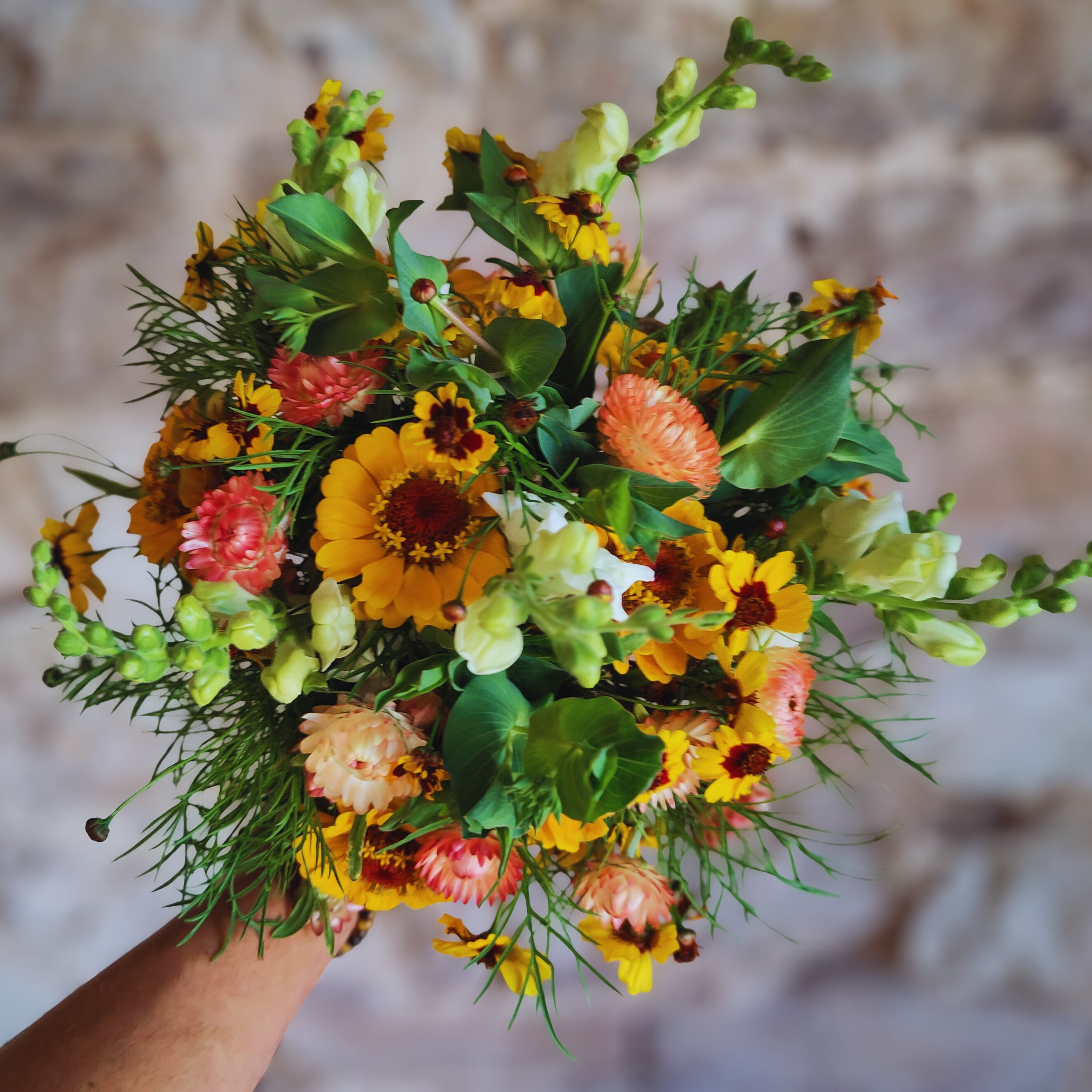 Blumenstrauß binden 15.08.2026