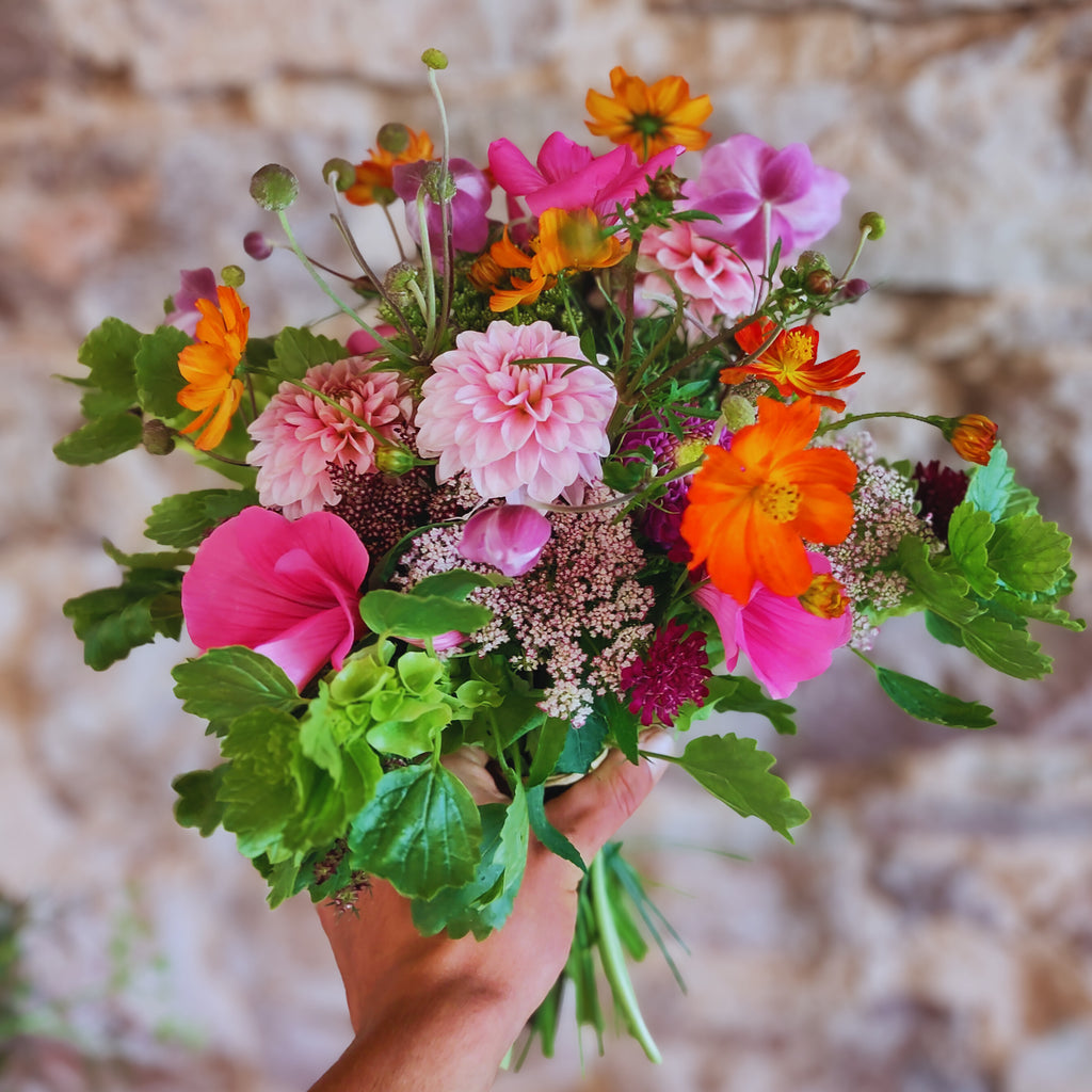 Blumenstrauß binden 15.08.2026