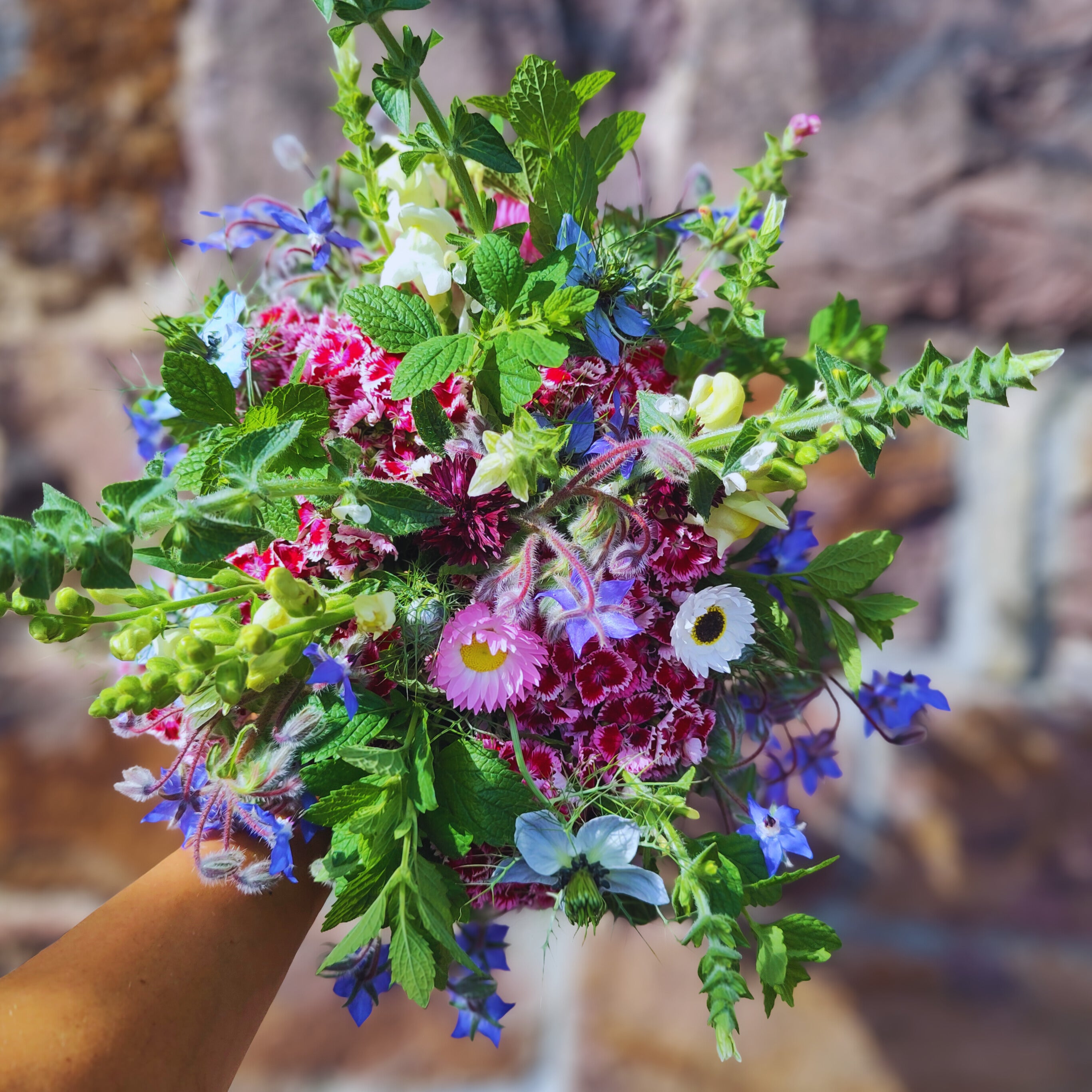 Blumenstrauß binden 04.07.2026